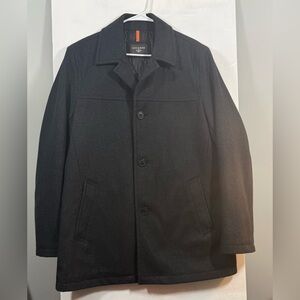 Dockers Men's Dark Charcoal Wool Blend Jacket